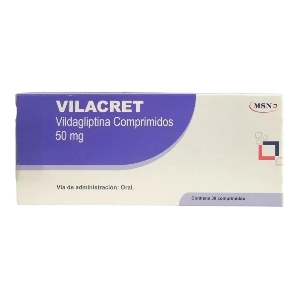 Vilacret 50mg x 30 comprimidos MSN